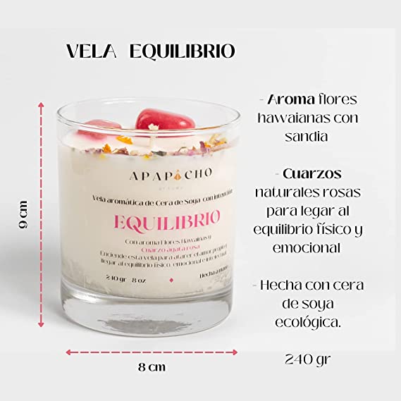 Vela aromatica Equilibrio