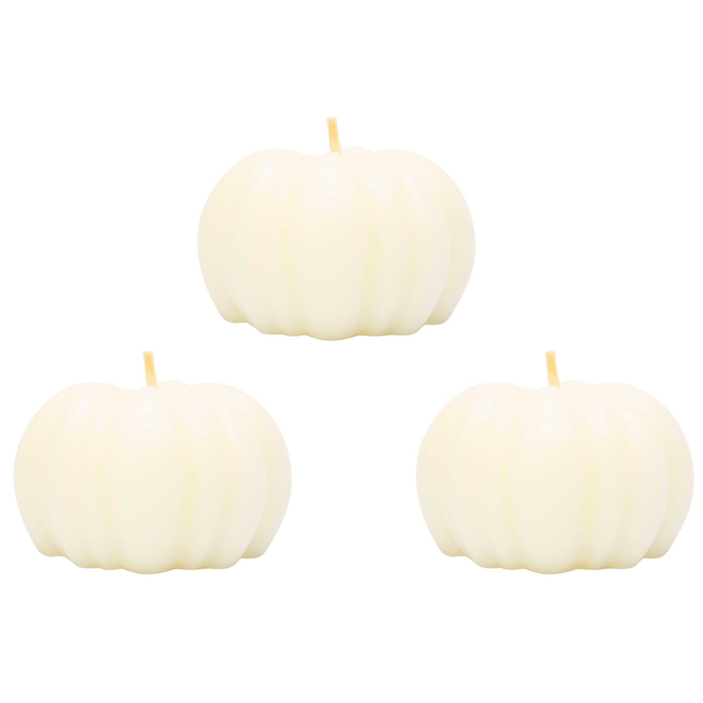 Set de velas calabaza